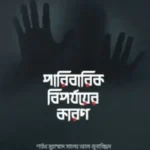 পারিবারিক বিপর্যয়ের কারণ
